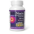 Natural Factors Niacin 500mg, 90 capsules