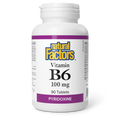 Natural Factors Vitamin B6 100mg, 90 tablets