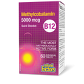 Natural Factors B12 Methylcobalamin 5000mcg, 60 sublingual tablets
