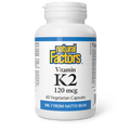 Natural Factors Vitamin K2 120mcg, 120 capsules
