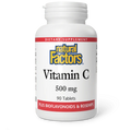 Natural Factors Vitamin C 500mg plus Bioflavinoids and Rosehips, 90 tablets