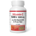 Natural Factors Vitamin C 1000mg plus Bioflavinoids and Rosehips, 90 tablets
