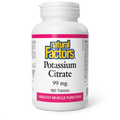 Natural Factors Potassium Citrate 99mg, 180 tablets