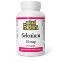 Natural Factors Selenium 50mcg, 90 tablets