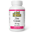 Natural Factors Zinc Citrate 50mg, 90 tablets