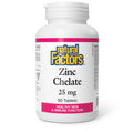 Natural Factors Zinc Chelate 25mg, 90 tablets