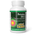 Natural Factors Betaine HCL with Fenugreek, Various Sizes