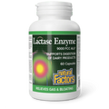 Natural Factors Lactase Enzyme, 60 capsules