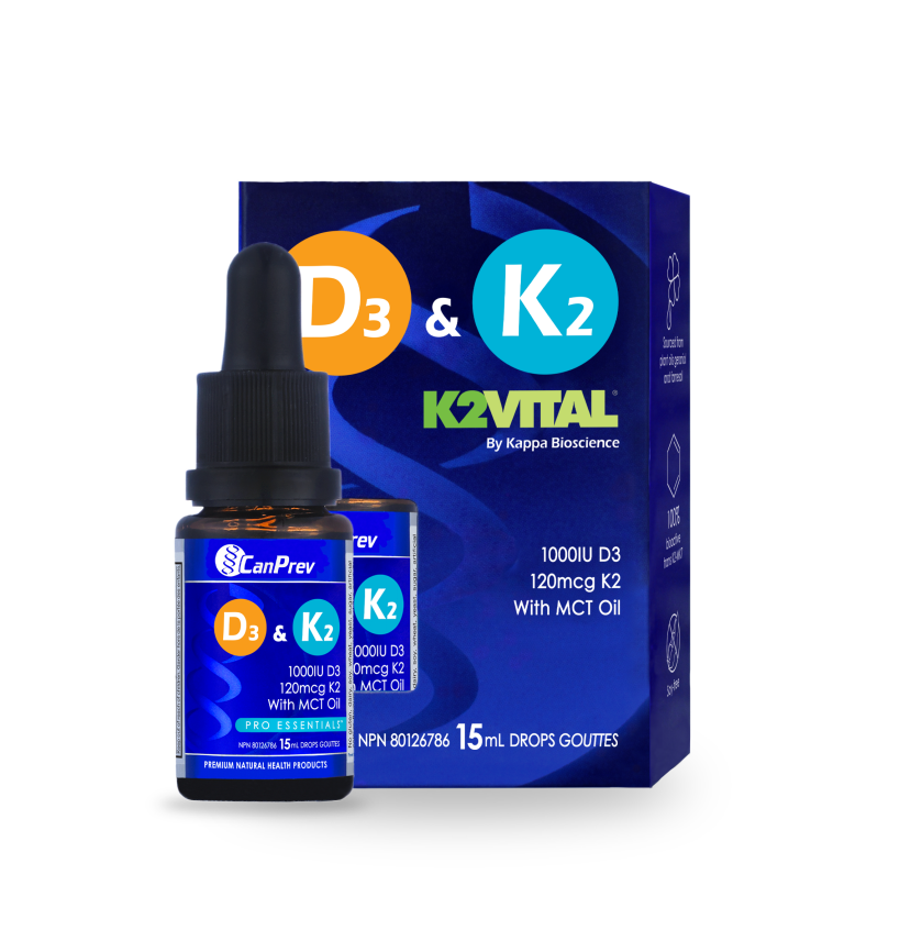 CanPrev D3 & K2, 15ml drops