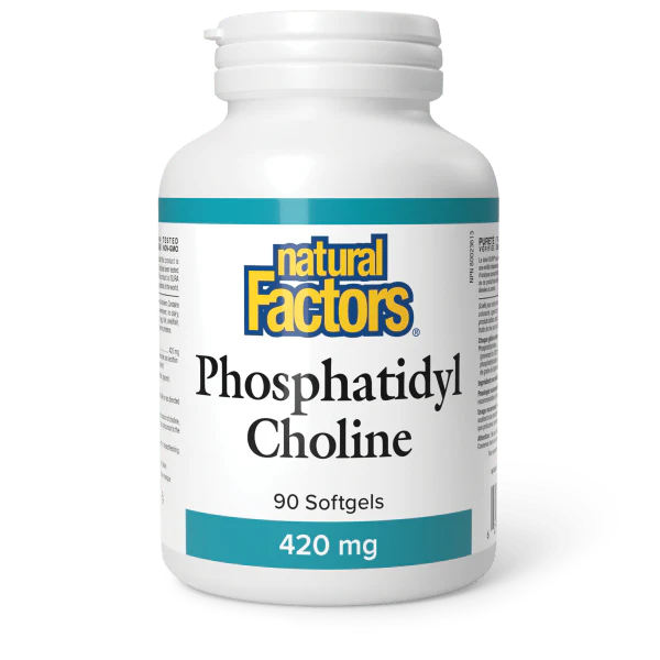 Natural Factors Phosphatidyl Choline 420mg, 90 softgels