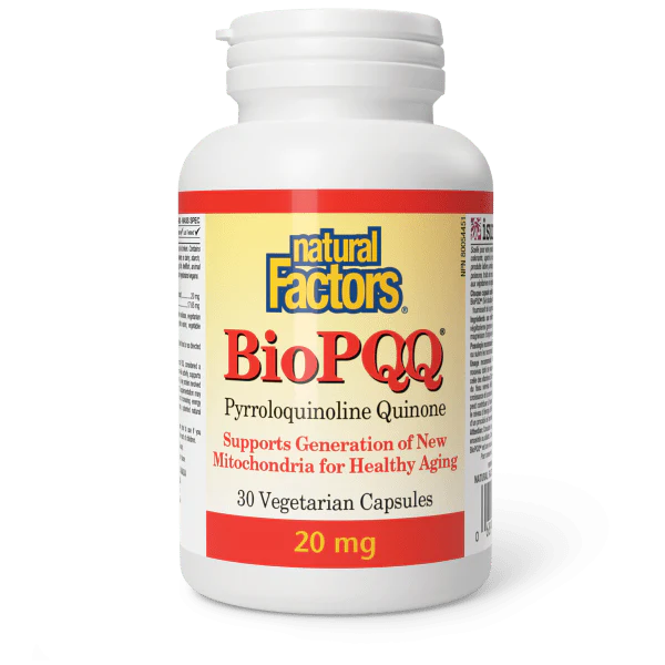 Natural Factors BioPQQ, 30 softgels
