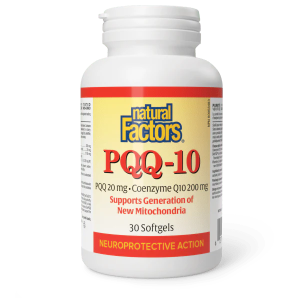 Natural Factors PQQ-10, 30 softgels