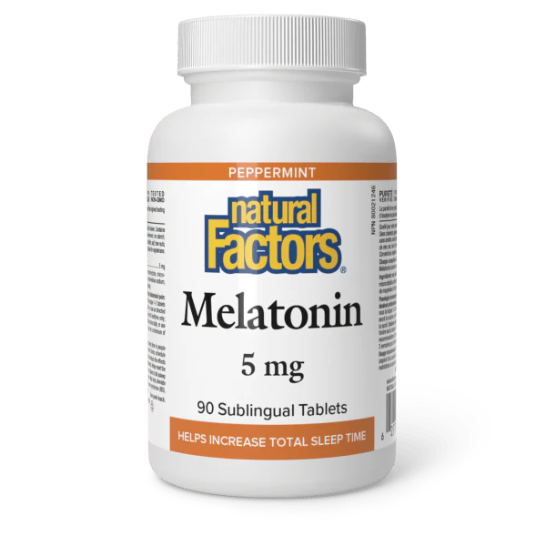 Natural Factors Melatonin 5mg, 90 tablets