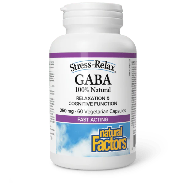 Natural Factors GABA 250mg, 60 capsules