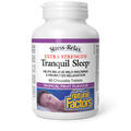 Natural Factors Extra Strength Tranquil Sleep Tropical Fruit Flavour, 60 chewable tablets