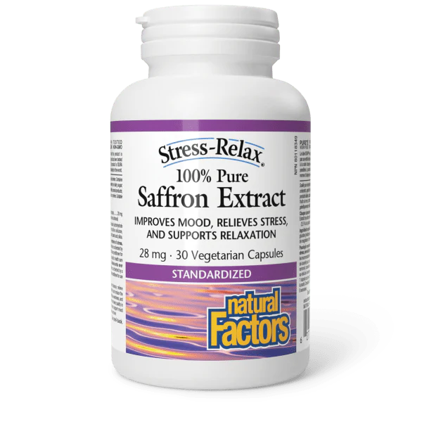 Natural Factors 100% Pure Saffron Extract 28mg, 30 capsules
