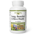 Natural Factors Lung, Bronchial & Sinus Health, 45 tablets