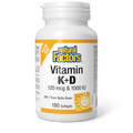 Natural Factors Vitamin K2 + D3 , Various Sizes
