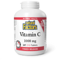 Natural Factors Vitamin C Timed Release 1000mg, 210 tablets