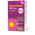 Natural Factors B12 Methylcobalamin 1000mcg, 210 sublingual tablets