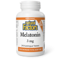 Natural Factors Melatonin 3mg, 210 tablets
