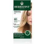 Herbatint Permanent Hair Colour Gel 8D Light Golden Blonde