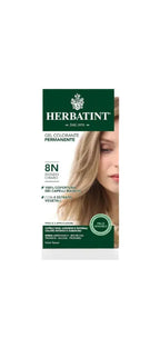 Herbatint hair color packaging with a woman's face and product details.
