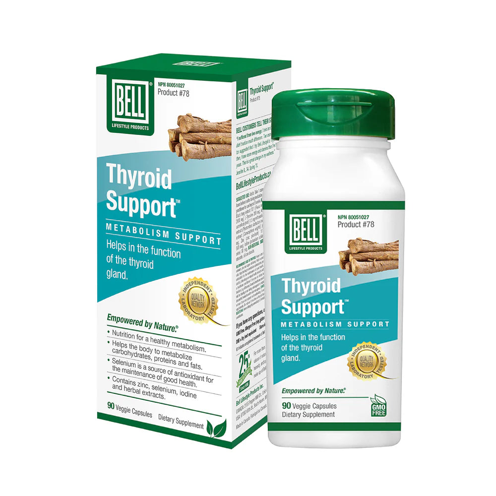 Bell Lifestyle Products Thyroid Support, 90 Capsules