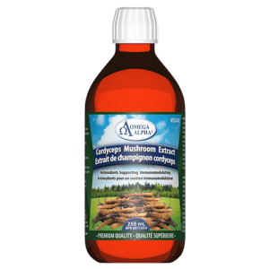 Omega Alpha Cordyceps Mushroom Extract, 250ml, Clearance