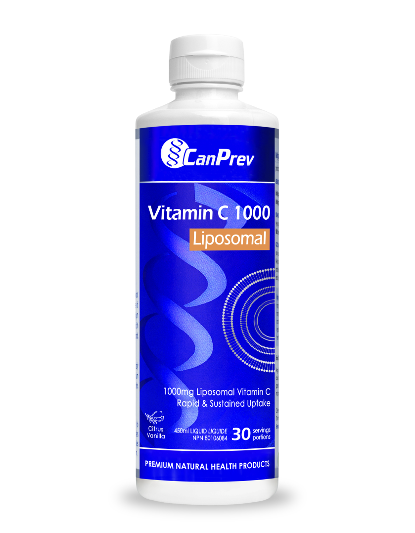 CanPrev Vitamin C 1000 Liposomal, Citrus Vanilla Flavour, 450ml