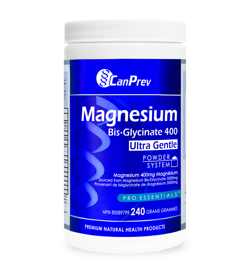 CanPrev Magnesium Bis-Glycinate 400 Ultra Gentle, 240g
