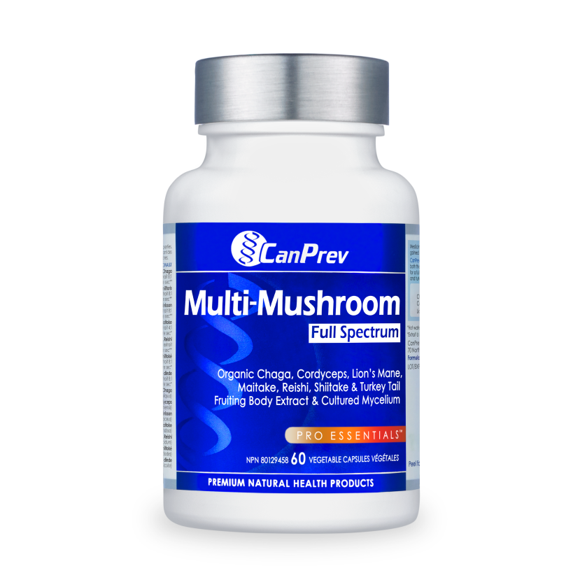CanPrev Multi-Mushroom Full Spectrum, 60 capsules