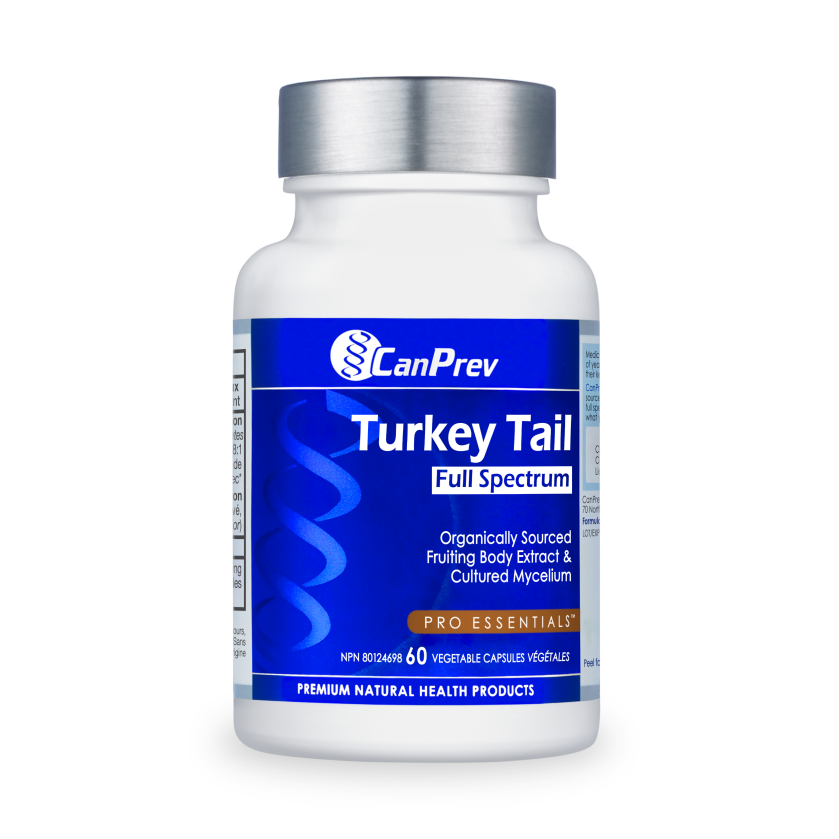 CanPrev Turkey Tail Full Spectrum, 60 capsules