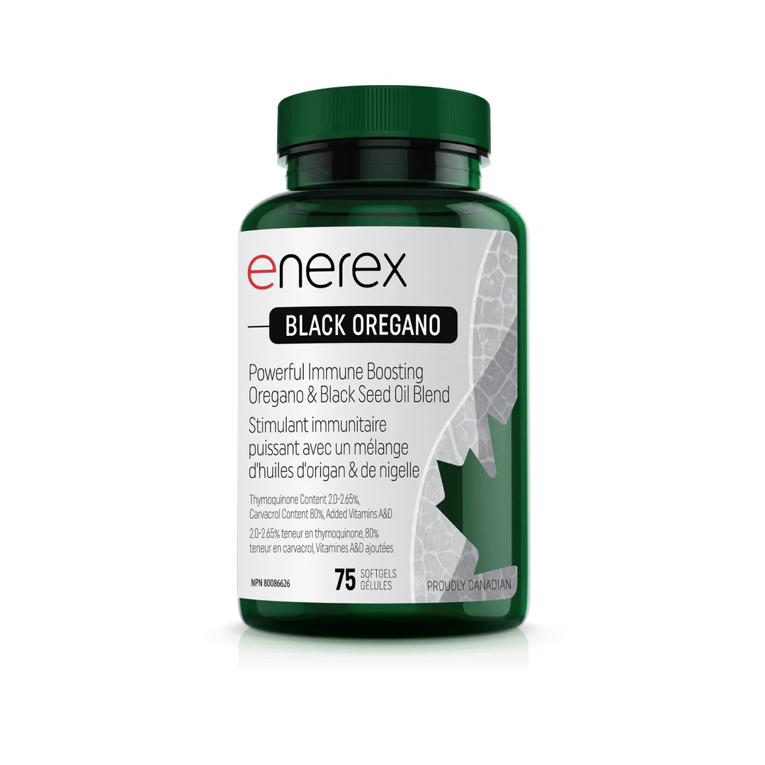 Enerex Black Oregano, 75 softgels