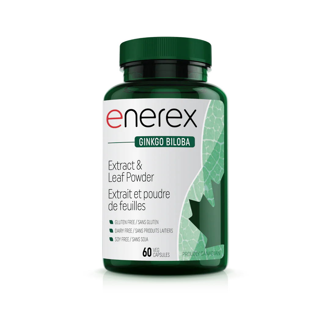 Enerex Ginkgo Biloba, 60 capsules