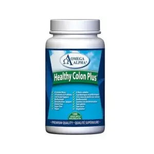 Omega Alpha Healthy Colon Plus, 180 Capsules
