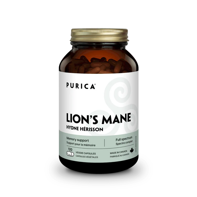 Purica Lion's Mane, 120 capsules