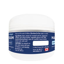 Naka Platinum Soothing Magnesium with Castor Oil + MSM, 120ml Cream