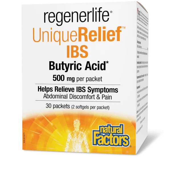 Regenerlife UniqueRelief IBS Butyric Acid 500 mg