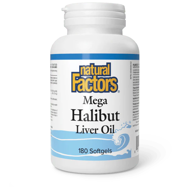 Natural Factors Mega Halibut Liver Oil