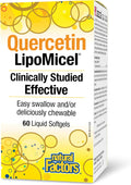 Natural Factors Quercetin LipoMicel, 60 softgels