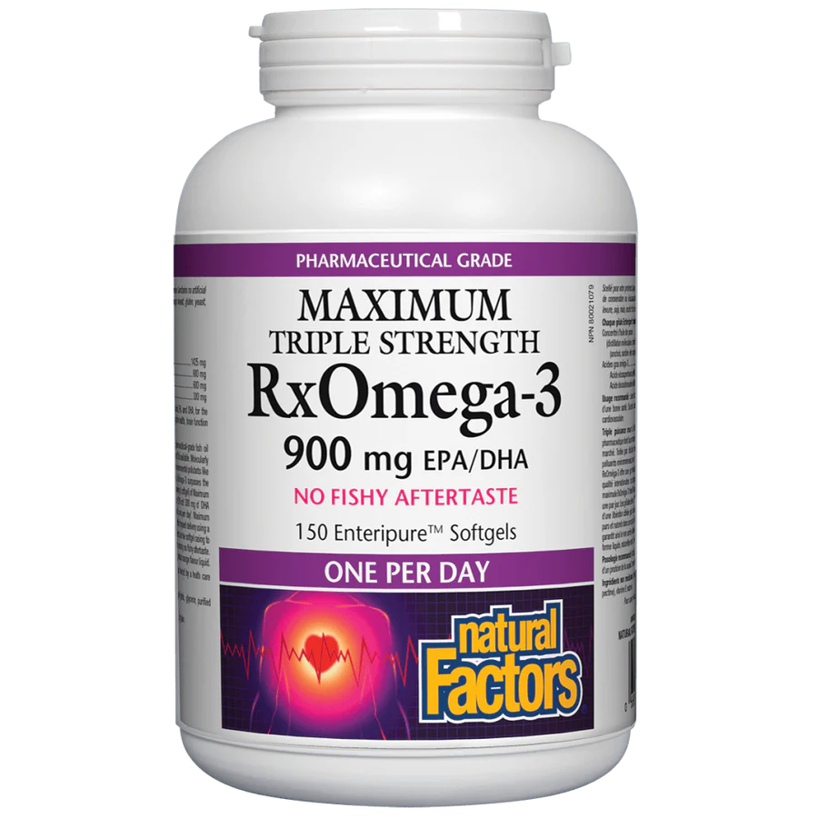 Natural Factors RXOmega-3 Maximum Triple Strength