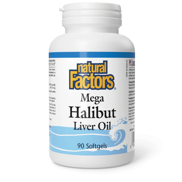 Natural Factors Mega Halibut Liver Oil
