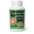 Natural Factors Peppermint Oil, 60 softgels