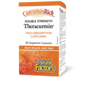Natural Factors CurcuminRich Double Strength Theracurmin, 60mg, Various Sizes