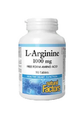 Natural Factors L-Arginine 1000mg Free Form Amino Acid