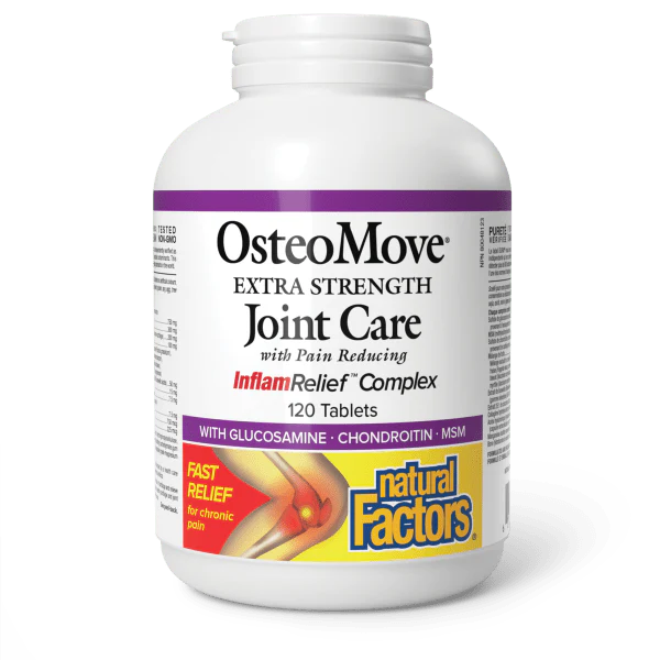 Natural Factors OsteoMove Extra Strength Joint Care, Various Sizes