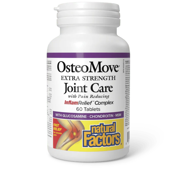 Natural Factors OsteoMove Extra Strength Joint Care, Various Sizes
