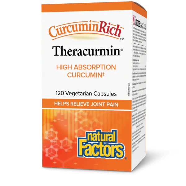 Natural Factors CurcuminRich Theracurmin 30mg, 120 capsules