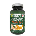 Naka Platinum Organic Whole Root Tumeric 500mg, 120 capsules